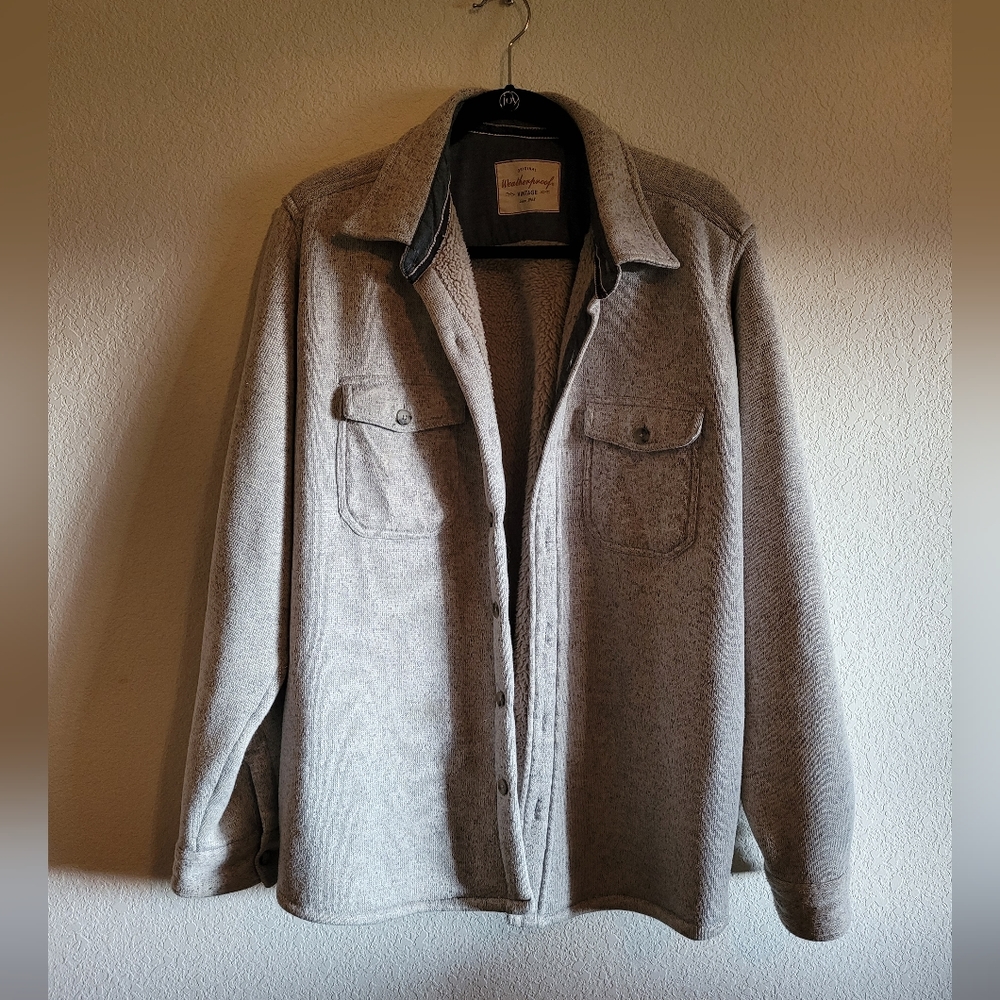 Weatherproof Vintage Grey Men's Shacket Size L